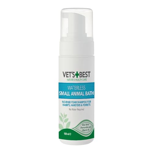 Vet's Best Waterless Hundebad | Kein Spültrockenshampoo für Kleine Tiere, 150ml von Vet's Best