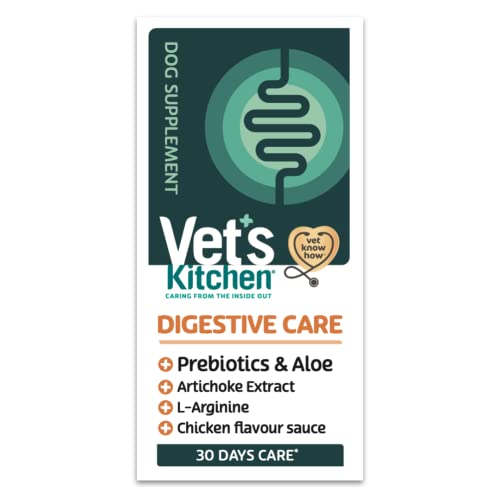 Vet's Kitchen Nahrungsergänzung für Hunde, Präbiotika, für eine gesunde Verdauung von Vet's Kitchen