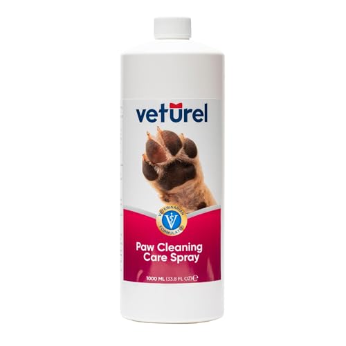 Veturel Hunde- und Katzenpfotenlösung | 1000 ml desodorierendes Parfüm und schäumende Lösung Pfotenpflege | Sanfter Haarreiniger für Hunde und Katzen Nachfüllpackung Veturel Hunde- und Katzenpfotenlösung | 1000 ml desodorierendes Parfüm und schäumende Lösung Pfotenpflege | Sanfter Haarreiniger für Hunde und Katzen Nachfüllpackung von Veturel