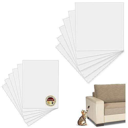 Vexong Extra großer Kratzschutz-Möbelschutz für Katzen, 6 Stück 44,5cm x 44,5 cm, 6 Stück 44,5cm x 33 cm, Katzentraining, selbstklebendes Klebeband, Kratzabschreckung für Sofa, Tür, Wände Vexong Extra großer Kratzschutz-Möbelschutz für Katzen, 6 Stück 44,5cm x 44,5 cm, 6 Stück 44,5cm x 33 cm, Katzentraining, selbstklebendes Klebeband, Kratzabschreckung für Sofa, Tür, Wände von Vexong