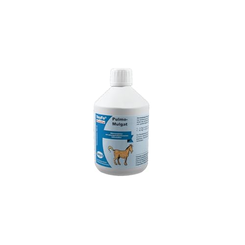 Veyx VeyFo Pulmo Mulgat | 500 ml | Diätergänzungsfuttermittel für Pferde | Enthaltenen Kräuterextrakte und -öle können zur Verbesserung Einer unbeschwerten Atmung beitragen von Veyx-Pharma