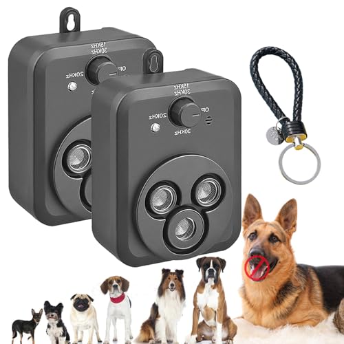 Vgpbphj Barkbuz - Barkbuz Anti-Bell-Gerät, Barkshield für Hunde im Innenbereich, Stroboskop-Modus, 15000-30000 Hz Drei-Gang-Variable Frequenz, geeignet für Training zur Verbesserung von schlechtem Vgpbphj Barkbuz - Barkbuz Anti-Bell-Gerät, Barkshield für Hunde im Innenbereich, Stroboskop-Modus, 15000-30000 Hz Drei-Gang-Variable Frequenz, geeignet für Training zur Verbesserung von schlechtem von Vgpbphj