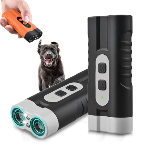 Vgpbphj Barkstopper - Stoppt Bellen und Anderes Unerwünschtes Verhalten, Ultrasonic Dog Repeller Without Harming a Single Animal (B-Black) von Vgpbphj