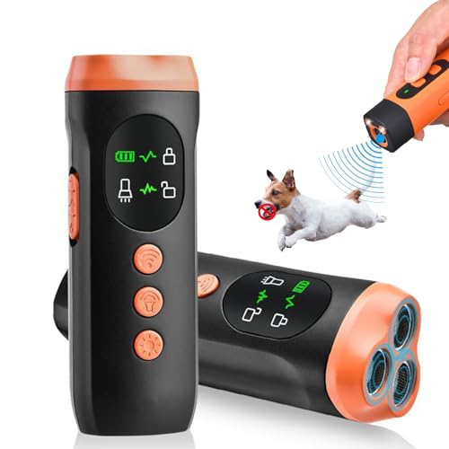 Vgpbphj Barkstopper - Stoppt Bellen und Anderes Unerwünschtes Verhalten, Ultrasonic Dog Repeller– Without Harming a Single Animal (DREI Kerne-B) von Vgpbphj