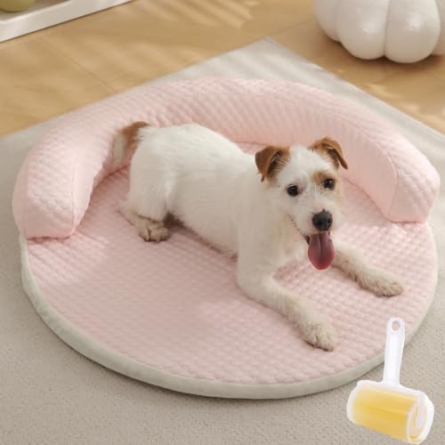 Vgpbphj Breeze Bed, Lapcatz Cat Cooling Bed Ice-Silk Material, Breeze Bed for Cats, Memory-Foam Cat Bed with Memory Foam, Comfort, Breathable, Anti-Slip, Machine Washable (PINK,90CM) von Vgpbphj