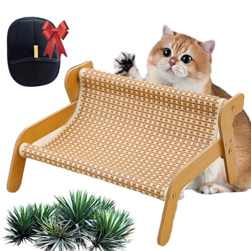 Vgpbphj Mellowkin Katzenkratz-Lounge-Couch-Sofa, The Claw Lounge für Katzen, 2-in-1 Schlafen und Krallenschärfen, Verschleißfest, hohe Tragfähigkeit, Haustierbettmatte (Kühlmatte) von Vgpbphj