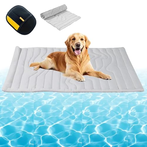 Vgpbphj Pfotenchill - The Innovative Cooling Mat for Dogs, Pfotenchill Kühlmatte Hund, Selbstkühlende Hundematte Sommer, Kühlmatte Katze Reversible, Machine Washable, Safe Comfortable (S-51 * 41cm) von Vgpbphj