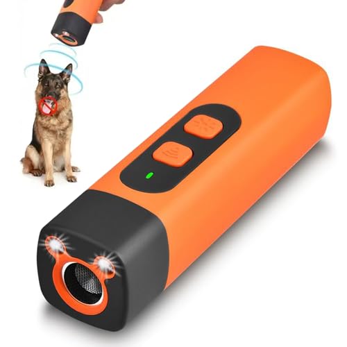 Vgpbphj Ruhemeister Hund, 2025 Ultraschall Hundegebell, Ruhe Meister Hund, Training füR Ruhiges Zuhause, Led Torch Barking Stopper for Dogs, Pets (1 Kern-A) von Vgpbphj