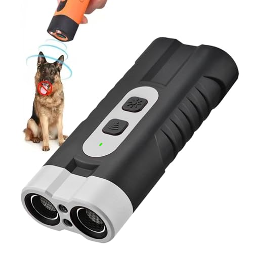 Vgpbphj Ruhemeister Hund, 2025 Ultraschall Hundegebell, Ruhe Meister Hund, Training füR Ruhiges Zuhause, Led Torch Barking Stopper for Dogs, Pets (2 Kerne-A) von Vgpbphj