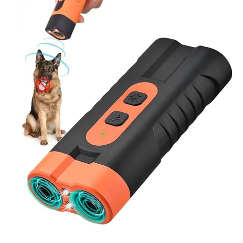 Vgpbphj Ruhemeister Hund, 2025 Ultraschall Hundegebell, Ruhe Meister Hund, Training füR Ruhiges Zuhause, Led Torch Barking Stopper for Dogs, Pets (2 Kerne-B) von Vgpbphj