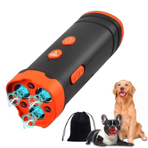 Vgpbphj Virolia Ruhe Pfote Pro, Ruhepfote Pro - Die Smarte Hilfe FüR Mehr Harmonie Mit Deinem Hund, Antibell Ultraschall GeräT (DREI Kerne) von Vgpbphj