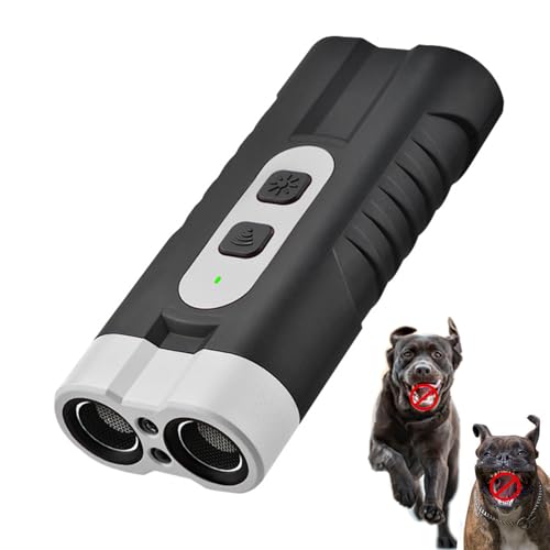 Virolia Ruhe Pfote Pro, RuhePfote Pro – Die smarte Hilfe für mehr Harmonie mit deinem Hund, Ultraschall Hundegebell (B-Black) von Vgpbphj