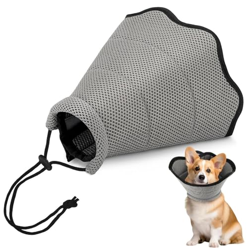 Bequemes Halswirbelhalsband für Hunde | Verstellbares medizinisches Halsband für Tiere – Beißschutz, bequem für die Pflege von Tierplatten, für den Innen- und Außenbereich, Schlafzimmer, Wohnzimmer Bequemes Halswirbelhalsband für Hunde | Verstellbares medizinisches Halsband für Tiere – Beißschutz, bequem für die Pflege von Tierplatten, für den Innen- und Außenbereich, Schlafzimmer, Wohnzimmer von Vgvgaj