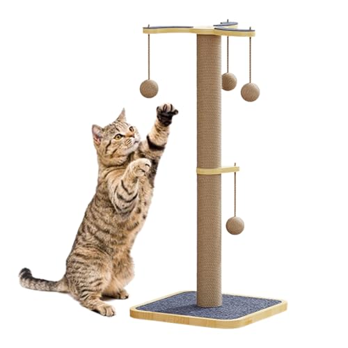 Für Katzen | Kratzmöbel Für Erwachsene Hauskatzen Mit Möbelschutz - Interaktives Spielzeug Für Kätzchen Gegen Langeweile Möbelschutz Teppich Sofa Tür Boden von Vgvgaj