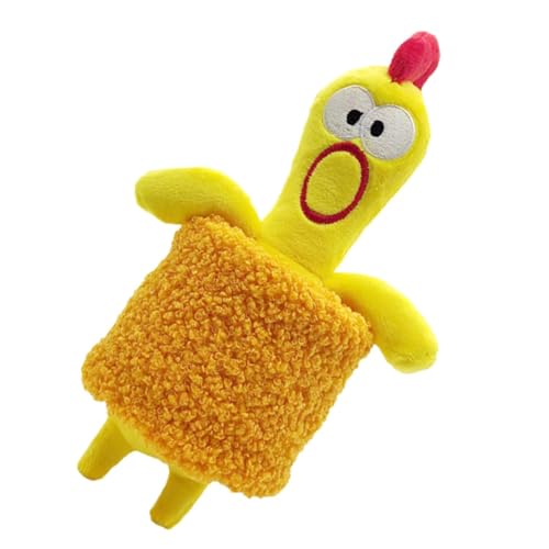 Plüsch-Puzzlespielzeug für Hunde, Hundeleckerli-Plüsch | Knisterndes Quietschspielzeug für Hunde im Chicken Wear-Schal-Design,Hunde-Plüsch-Hühnerspielzeug mit Sound für Langeweile-Futtersuche-Training Plüsch-Puzzlespielzeug für Hunde, Hundeleckerli-Plüsch | Knisterndes Quietschspielzeug für Hunde im Chicken Wear-Schal-Design,Hunde-Plüsch-Hühnerspielzeug mit Sound für Langeweile-Futtersuche-Training von Vgvgaj