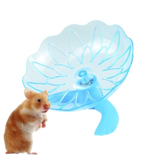 Ruhiges Hamsterrad, Hamsterrad | Hamster Running Wheels,Mäuse Käfigzubehör, stabile, transparente Jogging -Spinner, Haustieranreicherung für das Spielen von Frettchen Chinchilla von Vgvgaj