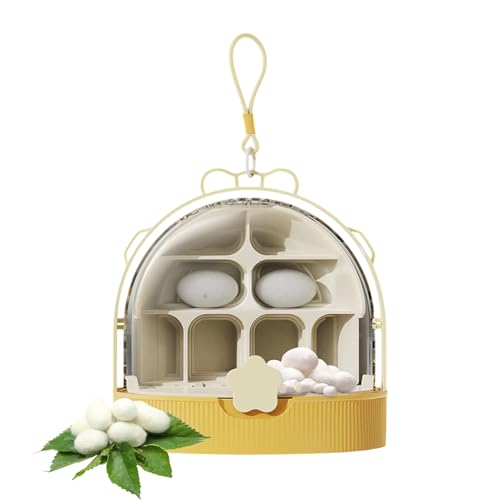 Schneckenbeobachtungsbox, Wurmfarm für Kinder, Escape-Proof Ventilated Safe Clear Kritter Keeper, Bildungslebensraum Container für Hinterhofjagd, Wissenschaftsprojekte für Wissenschaft, Camp -Aktivitä von Vgvgaj