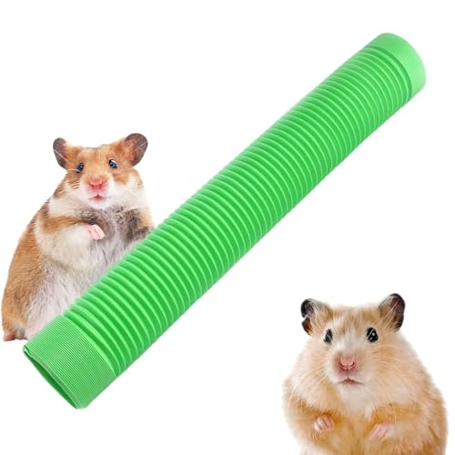 Spieltunnel für Hamster | faltbares Trainingsrohr für Kleintiere | Platzsparendes Nagerspielzeug für Kleintiere Igel Chinchillas Hamster Eichhörnchen Zwergkaninchen | Für Hamster Ec von Vgvgaj