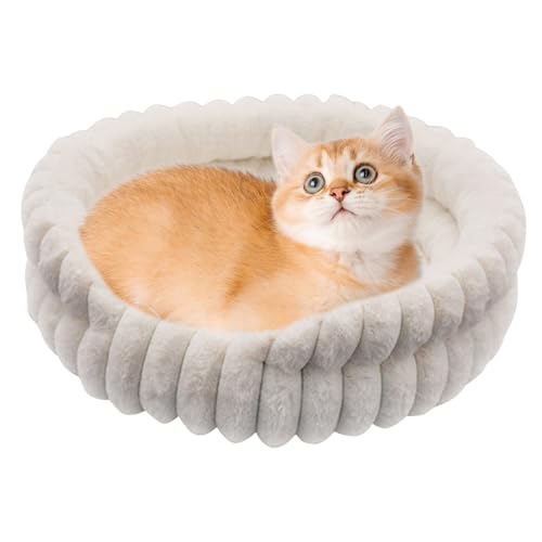 Vhjlfig Katzenbetten | Betten für Hauskatzen | Runder Wärmendes Donut Schlafplatz Für Tiere Kitten Winter Kuschelig Weiches Bequemes Ruhen Vhjlfig Katzenbetten | Betten für Hauskatzen | Runder Wärmendes Donut Schlafplatz Für Tiere Kitten Winter Kuschelig Weiches Bequemes Ruhen von Vhjlfig