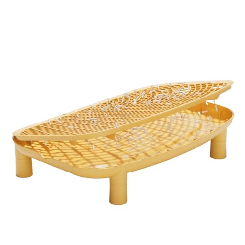 Vhjlfig Katzentoiletten-Trittstufe – doppellagiger Tritthocker, Kätzchen-Pedal, Aufbewahrung, Trapper, Katzentoiletten-Kollektion für Zuhause, Balkon, Arbeitszimmer, Schlafzimmer, Wohnheim von Vhjlfig