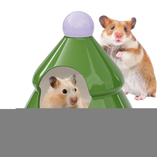 Vhjlfig Keramik Hamsterhaus, Kleintier Gehege Deko, Wasserdichtes Höhlenversteck als Plattform für Kleintiere wie Hamster Eichhörnchen Chinchilla Vhjlfig Keramik Hamsterhaus, Kleintier Gehege Deko, Wasserdichtes Höhlenversteck als Plattform für Kleintiere wie Hamster Eichhörnchen Chinchilla von Vhjlfig