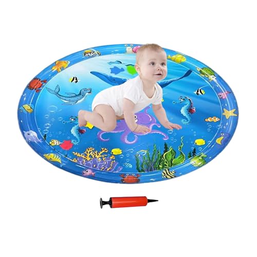 Vhjlfig Kühlkissen für Hunde – kratzfeste Kühlwassermatte für Katzen, 100 x 100 cm, aufblasbares Haustier-Eiskissen mit Pumpe, interaktives sensorisches Spielzeug für heißes Wetter, Reisen, Auto Vhjlfig Kühlkissen für Hunde – kratzfeste Kühlwassermatte für Katzen, 100 x 100 cm, aufblasbares Haustier-Eiskissen mit Pumpe, interaktives sensorisches Spielzeug für heißes Wetter, Reisen, Auto von Vhjlfig