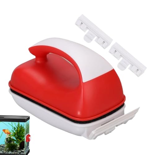 Vhjlfig Magnetischer Aquarium-Reinigungsschaber, doppelseitiger Algenschaber für Aquarium, schwimmende Scheuerbürste Vhjlfig Magnetischer Aquarium-Reinigungsschaber, doppelseitiger Algenschaber für Aquarium, schwimmende Scheuerbürste von Vhjlfig