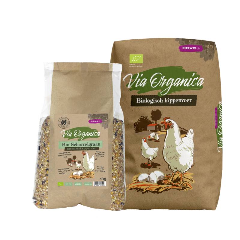 Via Organica Bio-Bodenhaltung-Getreide - Geflügel - 4 kg von Via Organica