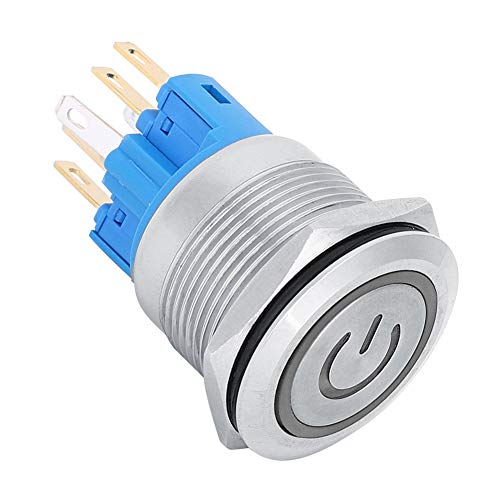 ViaGasaFamido 6 Pin Selbstverriegelungsknopf -Druckknopfschalter, Hoher Sicherheitsschalter aus Edelstahl mit Symbol, Tasten und Indikatoren, mit Exquisitem Erscheinungsbild, Leicht Beschädigt zu ViaGasaFamido 6 Pin Selbstverriegelungsknopf -Druckknopfschalter, Hoher Sicherheitsschalter aus Edelstahl mit Symbol, Tasten und Indikatoren, mit Exquisitem Erscheinungsbild, Leicht Beschädigt zu von ViaGasaFamido