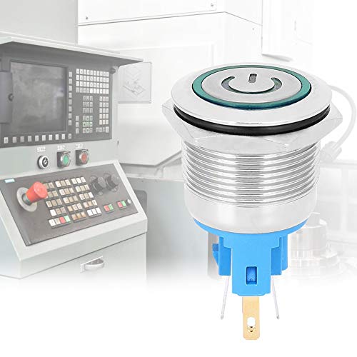 ViaGasaFamido 6 Pin Selbstverriegelungsknopf -Druckknopfschalter, Hoher Sicherheitsschalter aus Edelstahl mit Symbol, Tasten und Indikatoren, mit Exquisitem Erscheinungsbild, Leicht Beschädigt zu ViaGasaFamido 6 Pin Selbstverriegelungsknopf -Druckknopfschalter, Hoher Sicherheitsschalter aus Edelstahl mit Symbol, Tasten und Indikatoren, mit Exquisitem Erscheinungsbild, Leicht Beschädigt zu von ViaGasaFamido