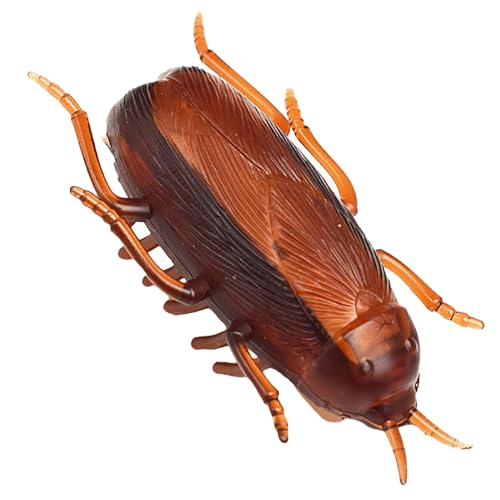 ViaGasaFamido Elektrische Kakerlaken -Kakerlake -Tierspielzeug Vibration Crawling Haustiere Katzenhund Welpe Necken Spielzeug Plastik Batterie mit Realistisch von ViaGasaFamido