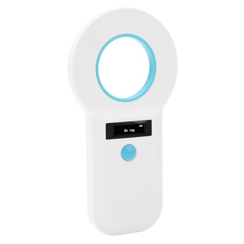 ViaGasaFamido Haustier-Mikrochip-Scanner, Wiederaufladbar, Wiederaufladbar, Tier-ID-Tag-Scanner, Lesegerät für Hunde, Haustiere, Katzen, Schweine ViaGasaFamido Haustier-Mikrochip-Scanner, Wiederaufladbar, Wiederaufladbar, Tier-ID-Tag-Scanner, Lesegerät für Hunde, Haustiere, Katzen, Schweine von ViaGasaFamido