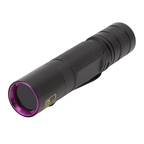 ViaGasaFamido Schwarzlicht-Taschenlampe, Aluminium-Stift Beleuchtet -Schwarzlicht mit Einer Wellenlänge von 365 Nm für Haustierurin und Fluoreszenzmittelerkennung ViaGasaFamido Schwarzlicht-Taschenlampe, Aluminium-Stift Beleuchtet -Schwarzlicht mit Einer Wellenlänge von 365 Nm für Haustierurin und Fluoreszenzmittelerkennung von ViaGasaFamido