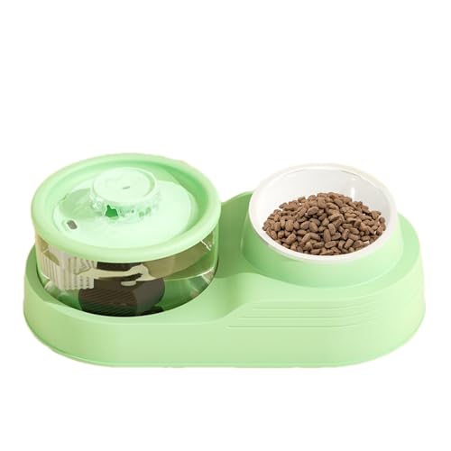 Automatischer Futterspender für Katzen, Wasserspender für Haustiere, 2-in-1, automatischer Spender für Katzen für den Innenbereich, Wasser- und Futterspender für Katzen, groß C Automatischer Futterspender für Katzen, Wasserspender für Haustiere, 2-in-1, automatischer Spender für Katzen für den Innenbereich, Wasser- und Futterspender für Katzen, groß C von Vibhgtf