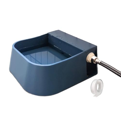 Automatischer Wassernapf für Hunde, automatischer Wassernapf für Hunde, schneller Anschluss für Kätzchen, schwimmender Ventilschüssel mit automatischer Füllung, für Ziegenkatzen von Vibhgtf