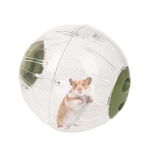 Chinchilla-Ball, Rennmausball, Zwerghamsterball, sicher, tragbar, leise, für Meerschweinchen, zum Laufen im Training, Zubehör für Hamsterbälle für Katzen, Spielzeug Chinchilla-Ball, Rennmausball, Zwerghamsterball, sicher, tragbar, leise, für Meerschweinchen, zum Laufen im Training, Zubehör für Hamsterbälle für Katzen, Spielzeug von Vibhgtf