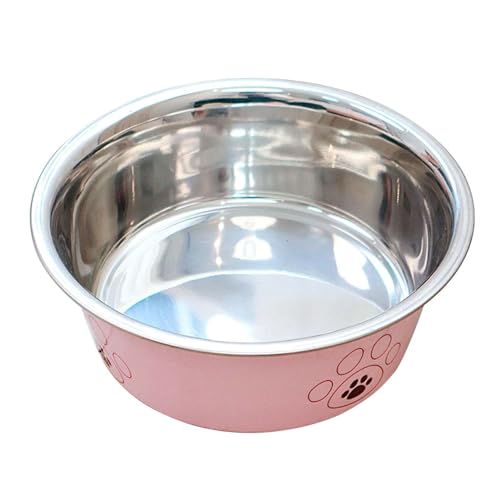 Edelstahl Futternapf | Hund Wassernapf Metall Hundenäpfe - Rostfreie Hundenäpfe Haustier Futternäpfe Futternäpfe für Futter und Wasser Edelstahl Futternapf | Hund Wassernapf Metall Hundenäpfe - Rostfreie Hundenäpfe Haustier Futternäpfe Futternäpfe für Futter und Wasser von Vibhgtf