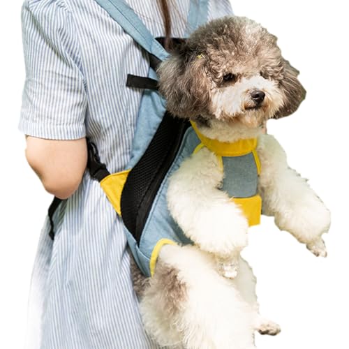 Haustier-Tragetasche, verstellbare Reisetasche mit Katzenbeinen, tragbares Zubehör für kleine und mittelgroße Welpen, Zubehör für kleine Haustiere, Wandern und Reiten Haustier-Tragetasche, verstellbare Reisetasche mit Katzenbeinen, tragbares Zubehör für kleine und mittelgroße Welpen, Zubehör für kleine Haustiere, Wandern und Reiten von Vibhgtf