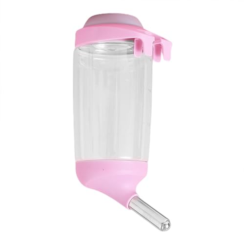 Hunde-Wasserflaschenspender zum Aufhängen, Wasserflasche für Hunde, automatischer Futterspender zum Aufhängen im Katzenkäfig für Hunde, Katzen von Vibhgtf