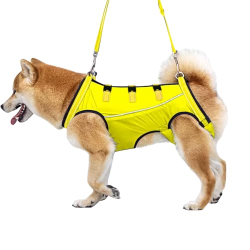 Hundegeschirr für Rollstuhl, bequemes Hebegeschirr für Hunde mit Griff, Schlingentragegurt zum Heben, Partyzubehör für alte Hunde, ältere Menschen, Discapac Hundegeschirr für Rollstuhl, bequemes Hebegeschirr für Hunde mit Griff, Schlingentragegurt zum Heben, Partyzubehör für alte Hunde, ältere Menschen, Discapac von Vibhgtf