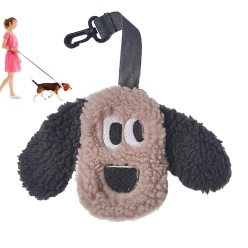 Hundekotbeutelhalter, Kotbeutelspender | Reißverschluss für Hundekotbeutelspender | Multifunktionale Hundekottasche von Vibhgtf