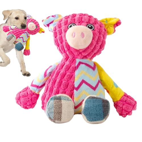 Hundespielzeug quietschende Plüschtiere, Plüschtier für Hunde mit Quietscher, niedliches Kauspielzeug für Hunde, Tiere, interaktives Suchspiel, Bereicherungsspielzeug Hundespielzeug quietschende Plüschtiere, Plüschtier für Hunde mit Quietscher, niedliches Kauspielzeug für Hunde, Tiere, interaktives Suchspiel, Bereicherungsspielzeug von Vibhgtf