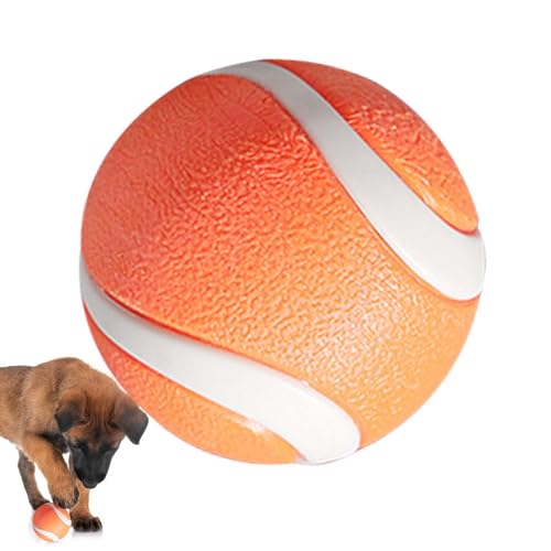 Hundetennisbälle, robuster Hundeball | Hunde-Apportierball-Spielzeug | Fun Pet Supplies Solider elastischer Ball, Kauspielzeug für Hunde, geistig stimulierendes Spielzeug für große, mittelgroße und kl Hundetennisbälle, robuster Hundeball | Hunde-Apportierball-Spielzeug | Fun Pet Supplies Solider elastischer Ball, Kauspielzeug für Hunde, geistig stimulierendes Spielzeug für große, mittelgroße und kl von Vibhgtf