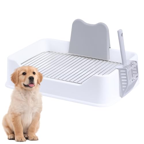 Hundetoilette – Welpentoilette, Hammer Hundetoilette | Dicke Haustiertoilette mit Schaufel, Welpen-Toilettenhaus, Tablett, Welpentoilette, Hundetoilette, Haustier-Sandkasten für Hunde und Welpen Hundetoilette – Welpentoilette, Hammer Hundetoilette | Dicke Haustiertoilette mit Schaufel, Welpen-Toilettenhaus, Tablett, Welpentoilette, Hundetoilette, Haustier-Sandkasten für Hunde und Welpen von Vibhgtf