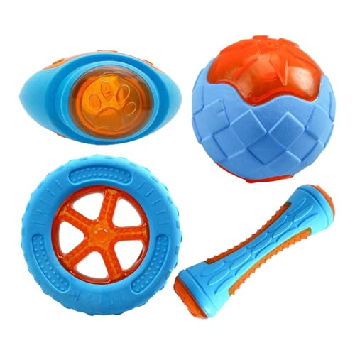 Interaktives Hundespielzeug: schwimmendes Schwimmspielzeug für den Pool, Wasserspielzeug für Welpen, Schwimmspielzeug-Set für Hunde, robust, 4-teiliges Set Interaktives Hundespielzeug: schwimmendes Schwimmspielzeug für den Pool, Wasserspielzeug für Welpen, Schwimmspielzeug-Set für Hunde, robust, 4-teiliges Set von Vibhgtf