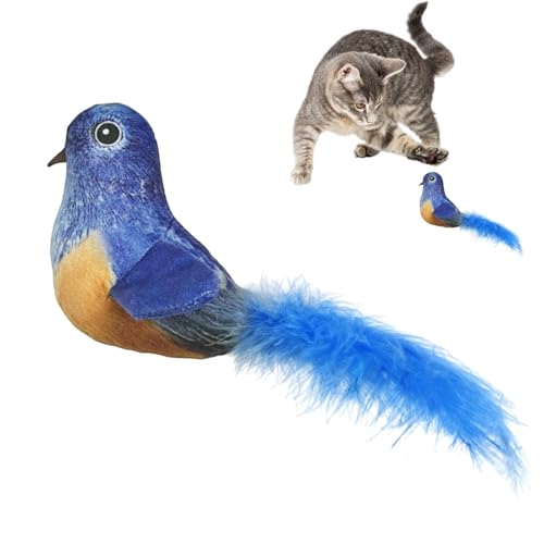Katzenminze-Spielzeug für Katzen, Katzenspielzeug Katzenminze | Cartoon-Plüsch-Vogelform-Beißspielzeug - Multifunktionales, attraktives Katzenspielzeug mit Rasselpapier, entspannendes Zubehör für Spie Katzenminze-Spielzeug für Katzen, Katzenspielzeug Katzenminze | Cartoon-Plüsch-Vogelform-Beißspielzeug - Multifunktionales, attraktives Katzenspielzeug mit Rasselpapier, entspannendes Zubehör für Spie von Vibhgtf