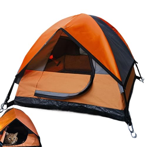 Katzenzelt – Outdoor-Zelt für Katzen, Hunde, kleine Haustiere und Welpen | Katzenzelt für den Außenbereich, tragbares Katzenzelt für Katzen Katzenzelt – Outdoor-Zelt für Katzen, Hunde, kleine Haustiere und Welpen | Katzenzelt für den Außenbereich, tragbares Katzenzelt für Katzen von Vibhgtf