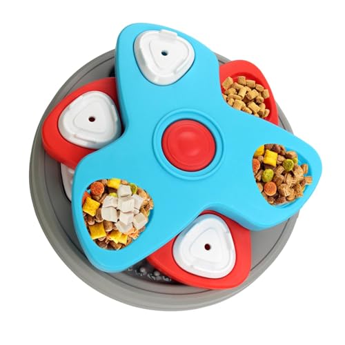 Langsamer Futternapf für Hunde, langsamer Futternapf für Hunde, langsames Füttern, Puzzle-Spielzeug für Hunde, langsames Füttern, Puzzle-Schüssel für Haustiere Langsamer Futternapf für Hunde, langsamer Futternapf für Hunde, langsames Füttern, Puzzle-Spielzeug für Hunde, langsames Füttern, Puzzle-Schüssel für Haustiere von Vibhgtf