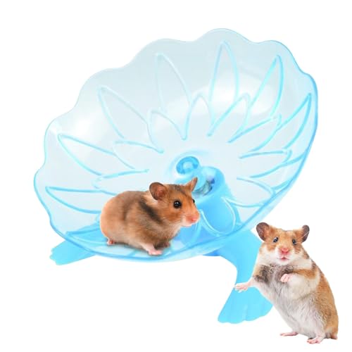 Laufrad für Hamster, Laufrad für Haustiermäuse - Leises Hamster-Übungslaufrad - Niedliches Käfigzubehör, Hamsterspielzeug für kleine Haustiere, Syrischer Hamster, Rennmäuse, Meerschweinchen, Mäuse Laufrad für Hamster, Laufrad für Haustiermäuse - Leises Hamster-Übungslaufrad - Niedliches Käfigzubehör, Hamsterspielzeug für kleine Haustiere, Syrischer Hamster, Rennmäuse, Meerschweinchen, Mäuse von Vibhgtf