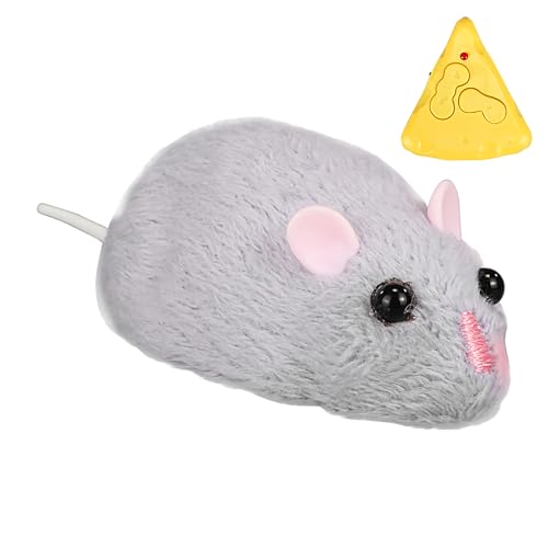 Mice Cat Toy Fernbedienungsspielzeug, Innenkatzenspielzeug, ferngesteuertes Kätzchen, Mäuse-Spielzeug, kleine, mittelgroße und große Haustiere, Jagdbegleiter für Hof, Salz Mice Cat Toy Fernbedienungsspielzeug, Innenkatzenspielzeug, ferngesteuertes Kätzchen, Mäuse-Spielzeug, kleine, mittelgroße und große Haustiere, Jagdbegleiter für Hof, Salz von Vibhgtf